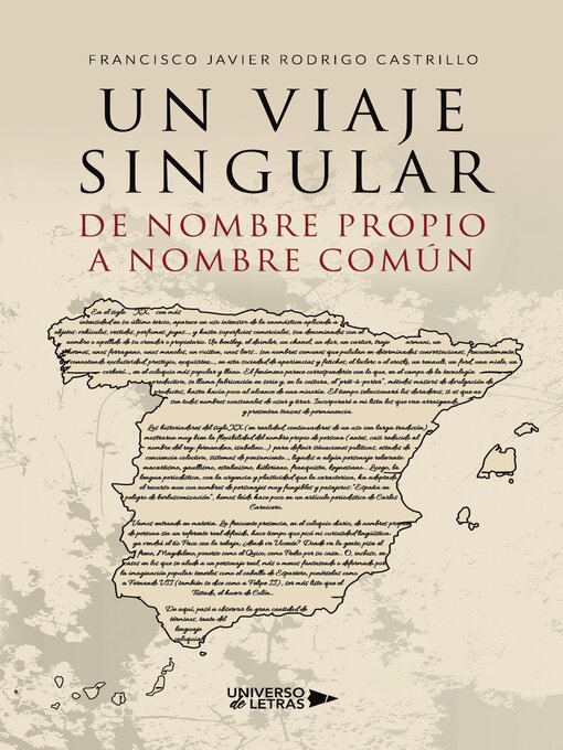 Title details for Un viaje singular by Francisco Javier Rodrigo Castrillo - Available
